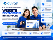 Website development company in singapore aviras pte ltd official service image