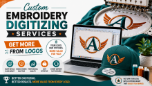 custom embroidery digitizing services