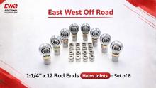 1.25 Rod Ends | Heavy-Duty Chromoly Heim Joints