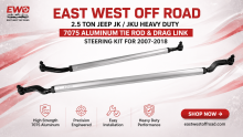 2.5 Ton Jeep Steering Kit | Heavy Duty JK Upgrade