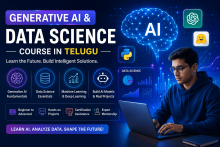 Artificial Intelligence Course in Telugu, AI and Data Science Course, Generative AI Course in Telugu