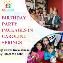 Birthday Party Packages, Party Packages, Party Packs