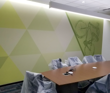 Commercial wallcovering