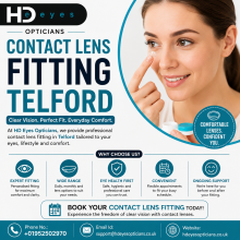 contact lens fitting Telford