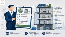 Discover how leading LEED certification companies and consultants help UAE organizations achieve sustainable building excellence. Learn about LEED O+M certification and strategic benefits.