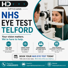 NHS eye test Telford