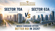 Sector 70A vs Sector 63A Gurgaon Which Corridor Offers Better ROI in 2026