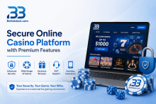 Secure Online Casino Platform with Premium Features