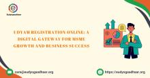 Udyam Registration Online has simplified the way entrepreneurs register their businesses as MSMEs. It provides official recognition, improves credibility, and creates opportunities for financial support and business growth.