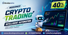 Crypto Trading Bot Development Company - Developcoins