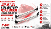 Jeep JKU Drag Link Kit | Heavy Duty Steering