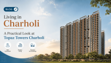 topaz tower charholi