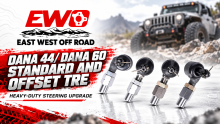Compare 1 ton offset tie rod ends for Dana 44 and Dana 60 steering, including 7/8-18 threads, RH/LH fitment, clearance, and replacement checks.