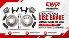 Ford Sterling Disc Brake Conversion | SRW Upgrade