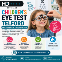 children's eye test Telford