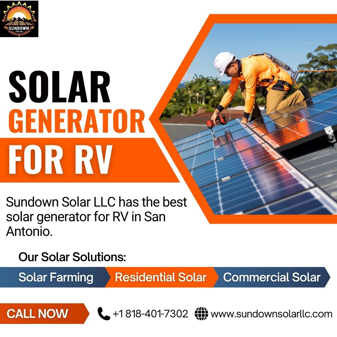 Best Solar Generator for RV in San Antonio