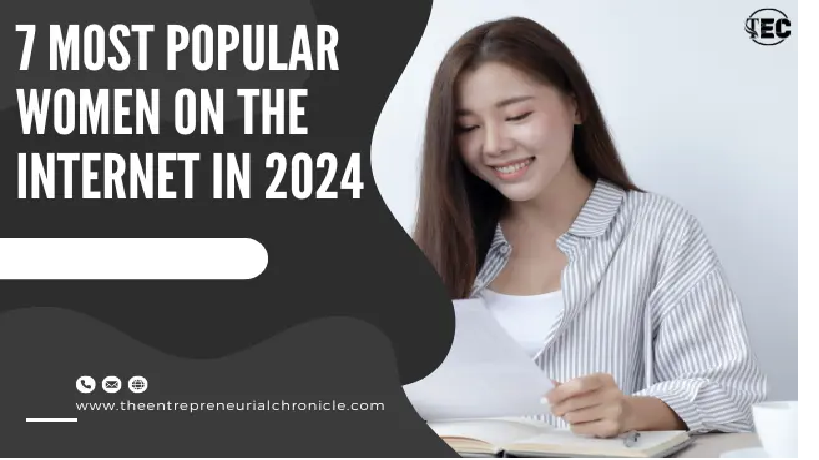 Most popular women on the internet in 2024,