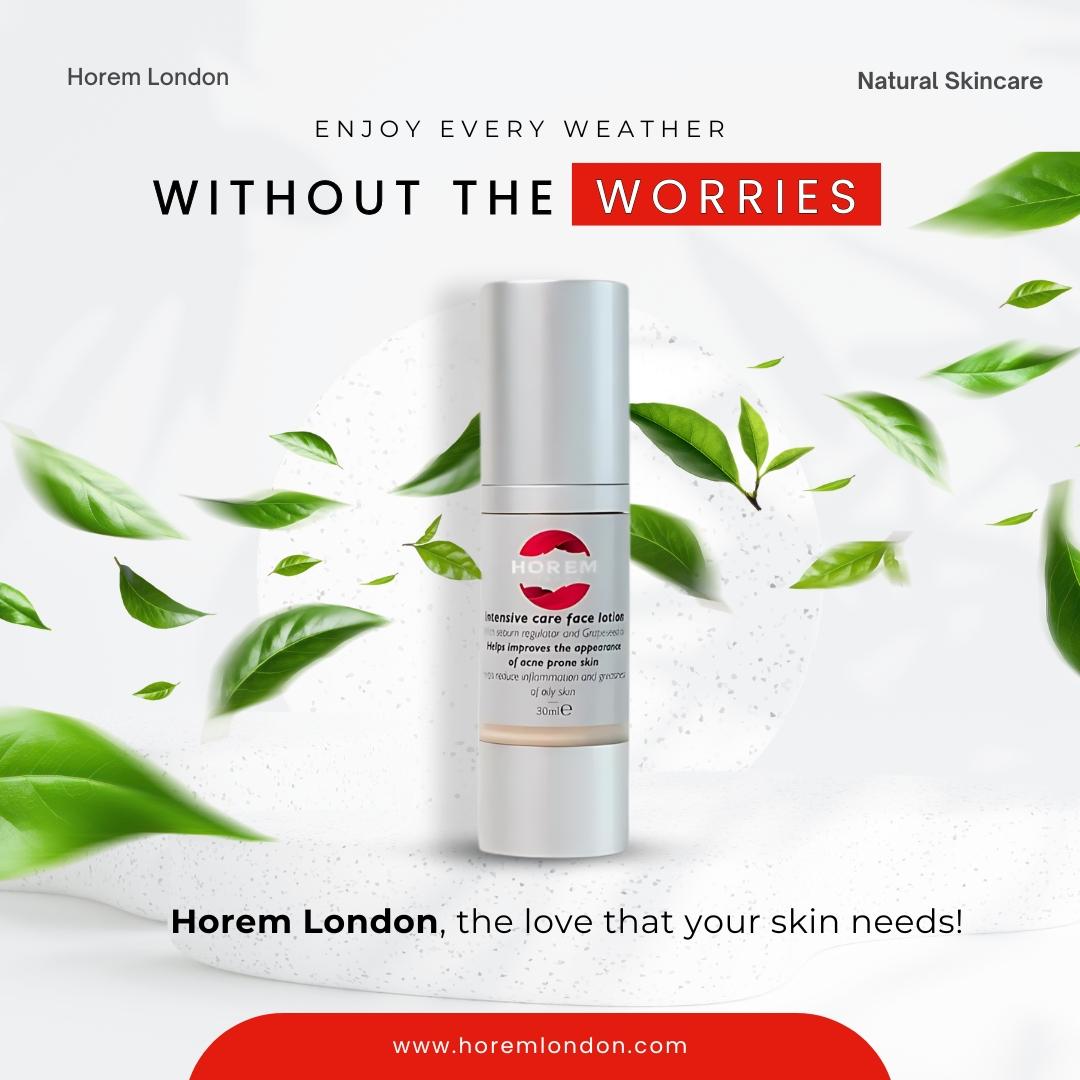 natural skin care products for acne in london