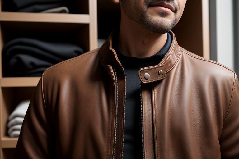 Top Styling Ideas for Light Brown Leather Jacket Mens