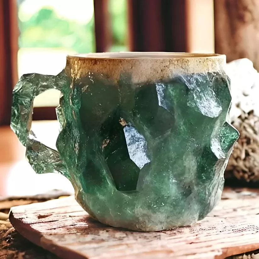 Crystal Gemstone Mineral Mug