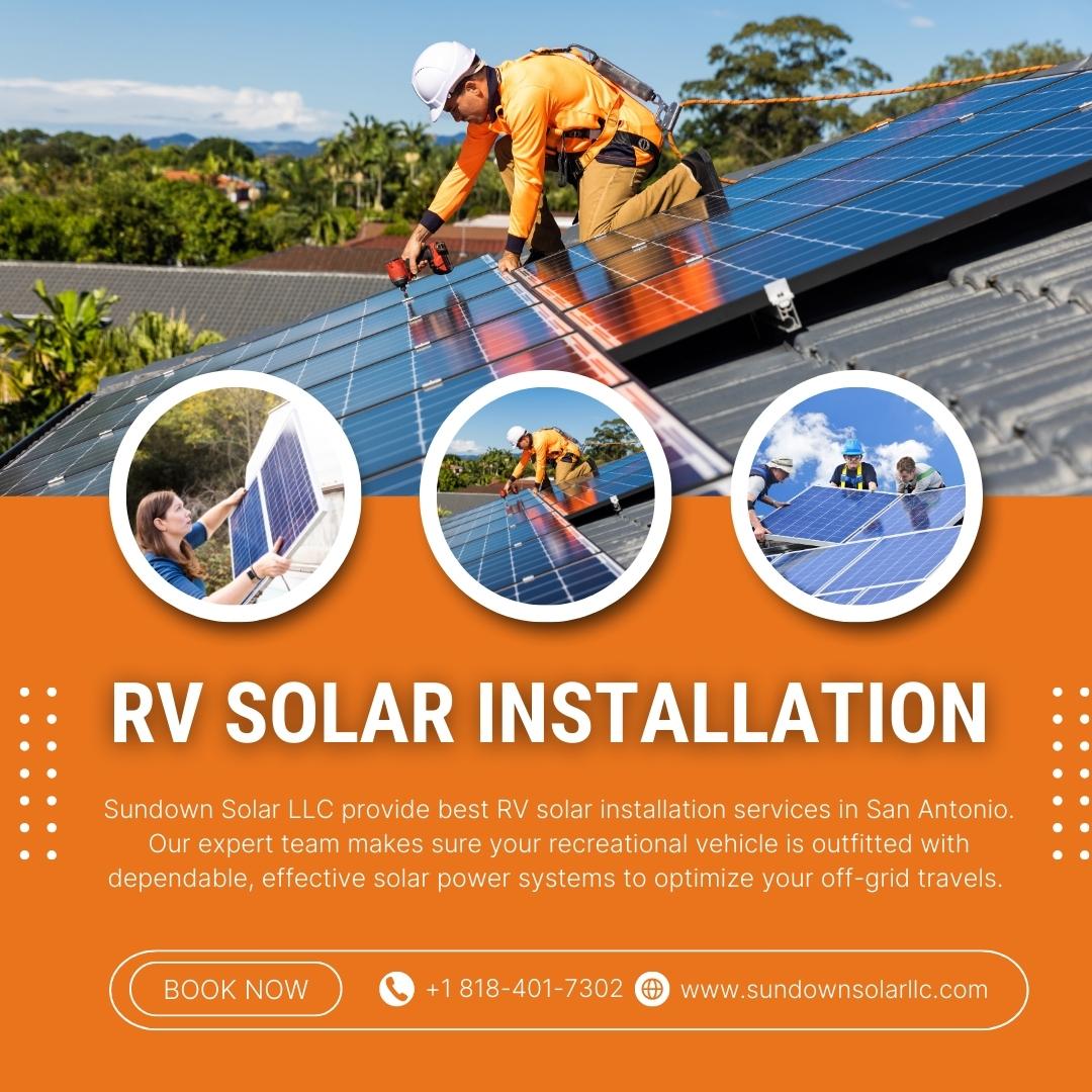 RV Solar Installation in San Antonio