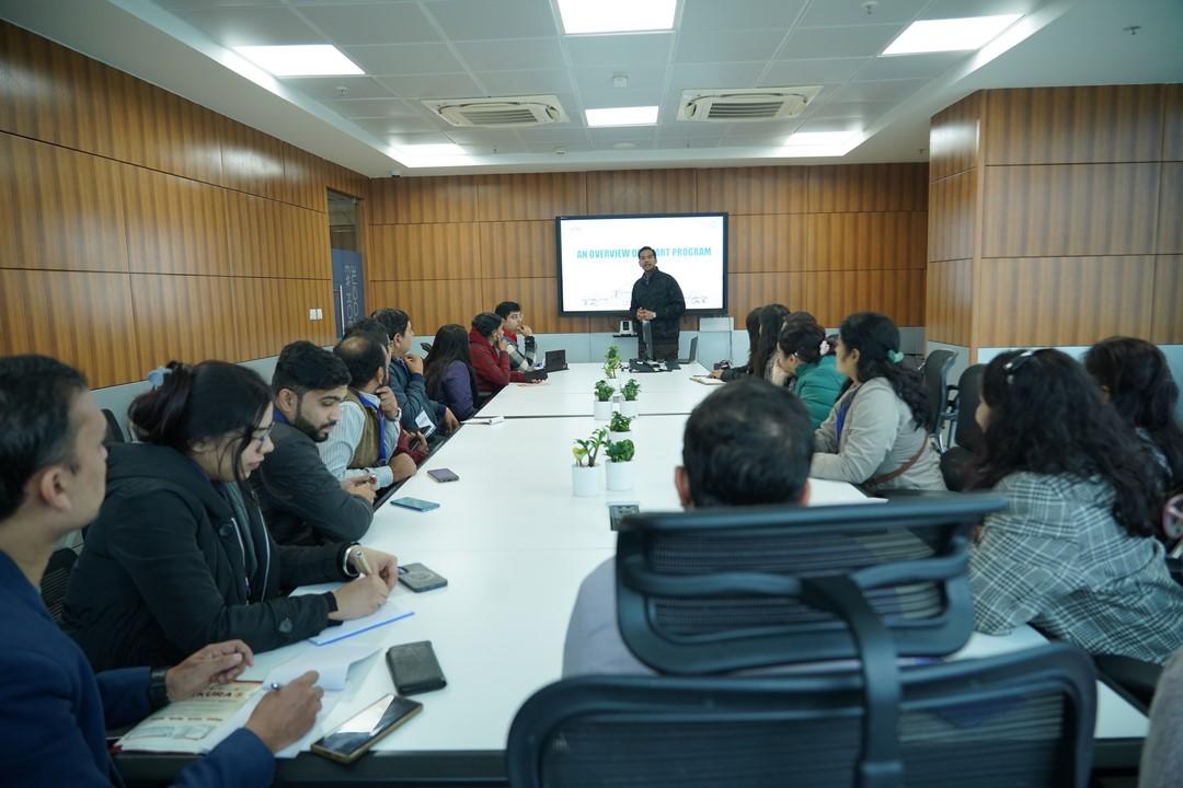 Igniting Future Leaders: Poddar Business School & PMTC Take BBA Students to Bhamashah Technohub