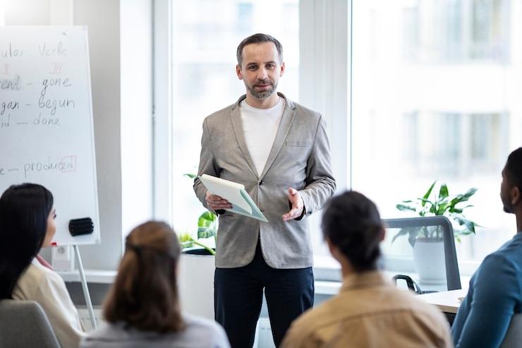 public speaking teacher