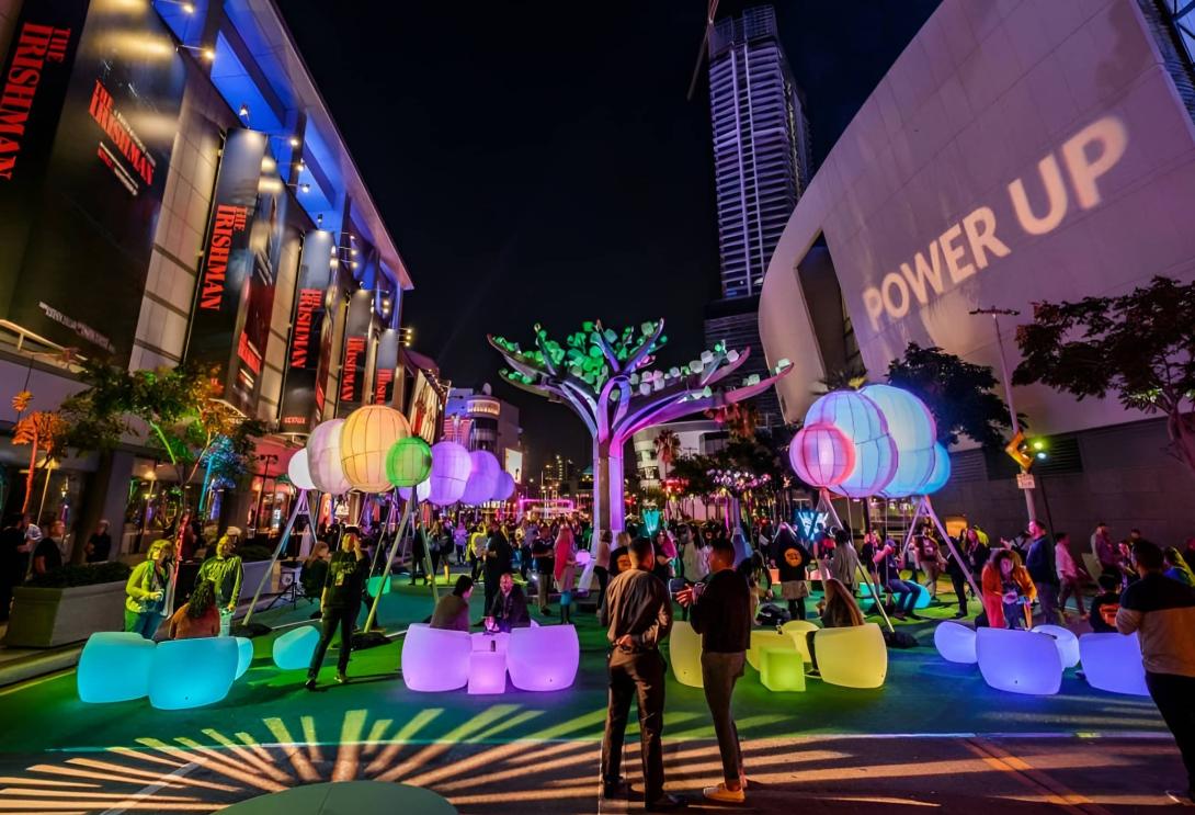LED furniture rentals in Los Angeles