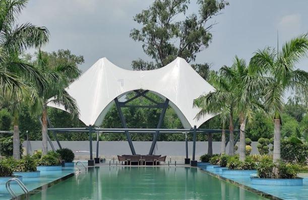 Swimming Pool Tensile Structure