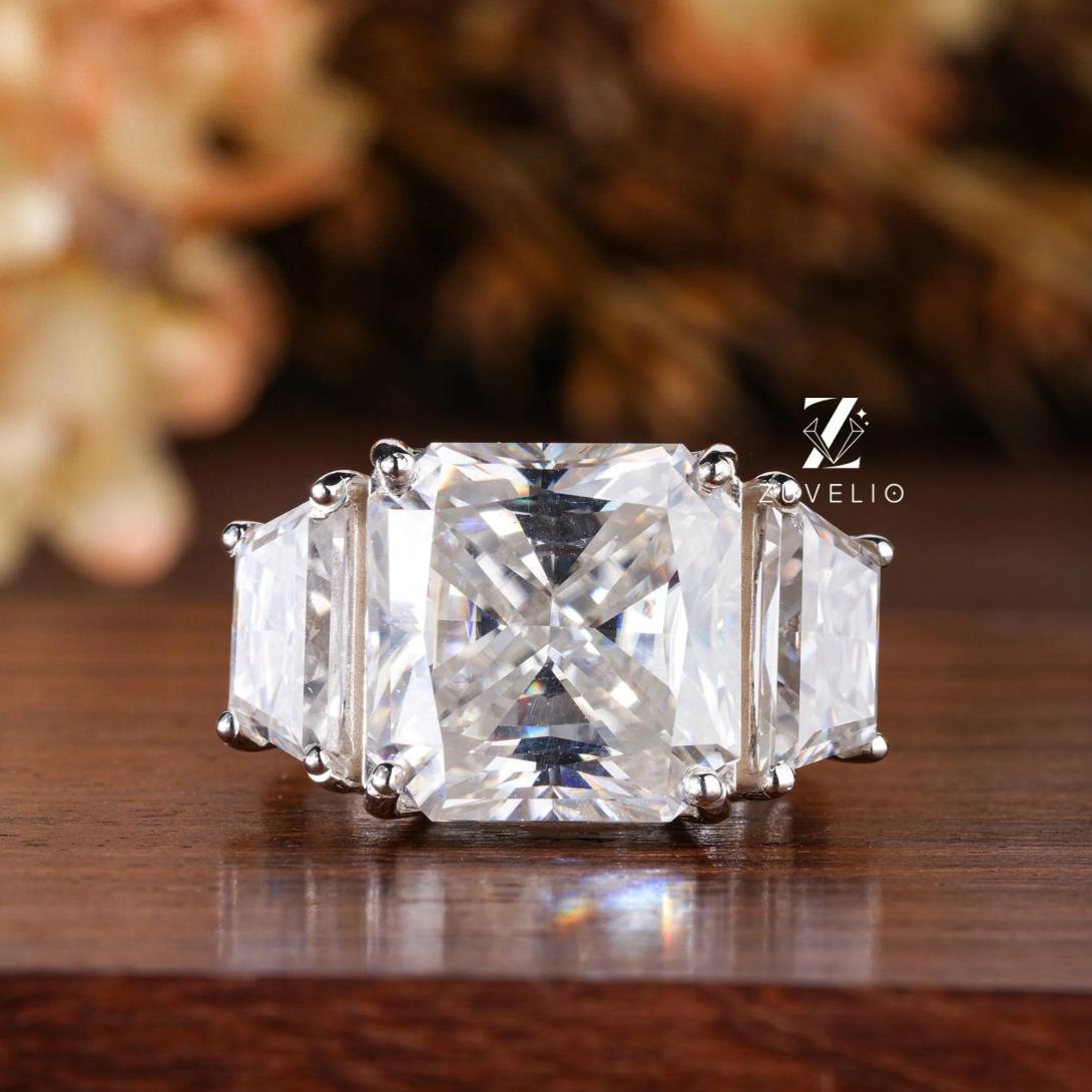 Trapezoid Cut Ring