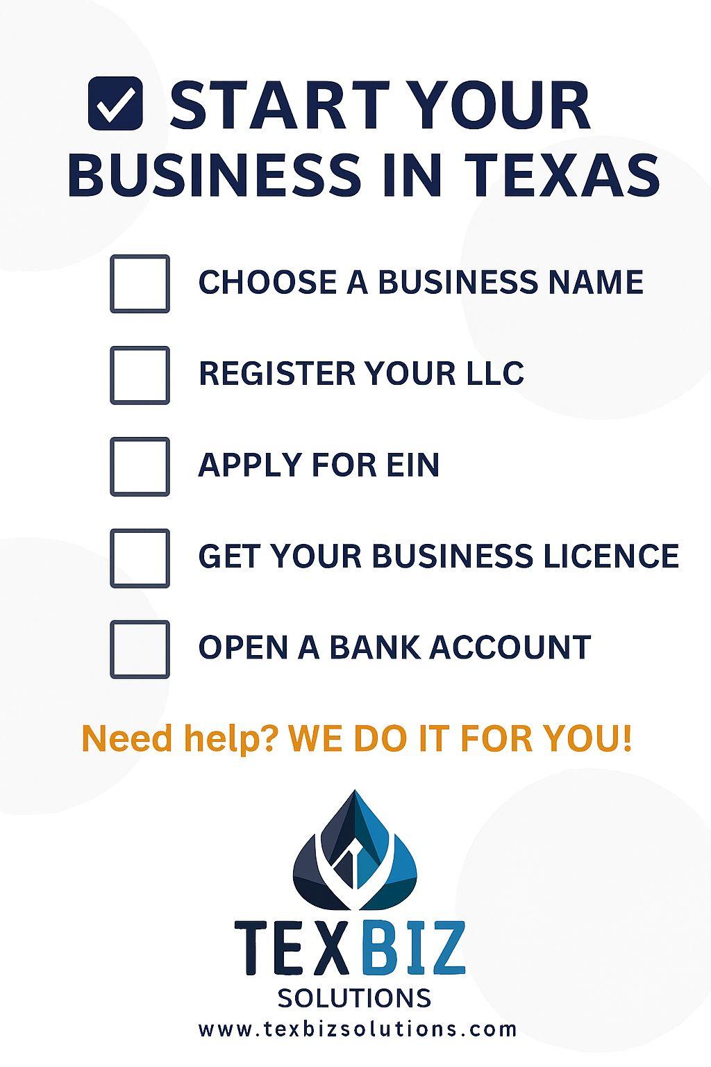 Start a Business in Texas