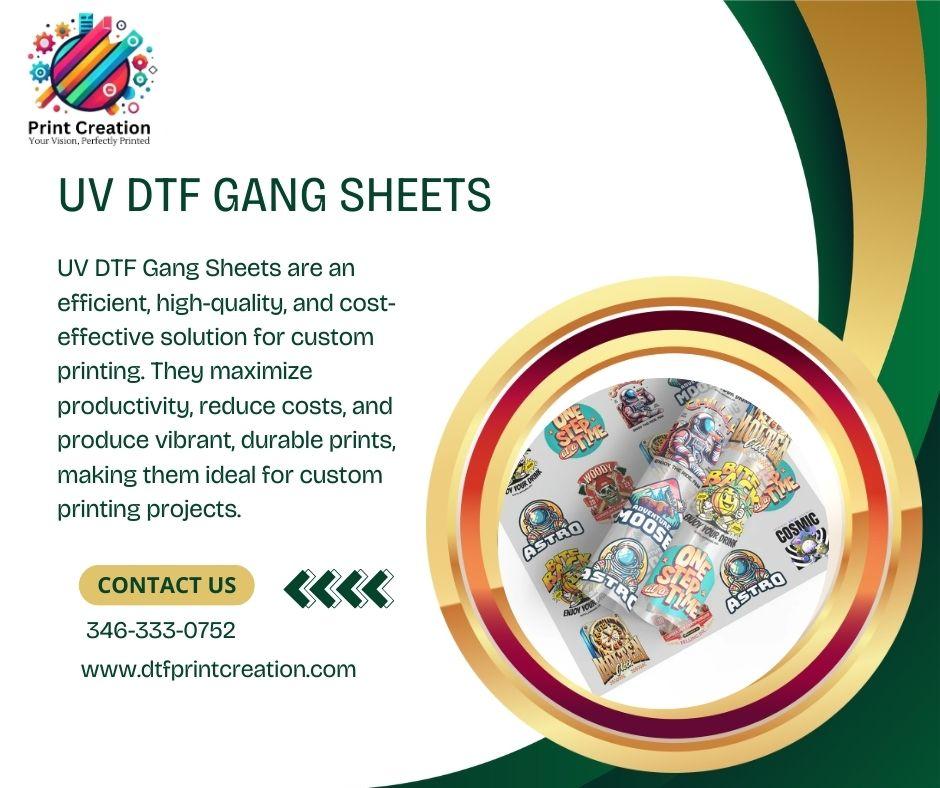 UV DTF Gang Sheets