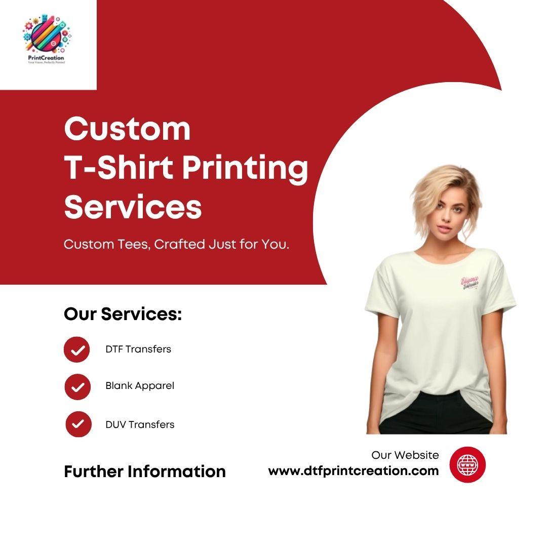 custom T-shirt printing in Houston