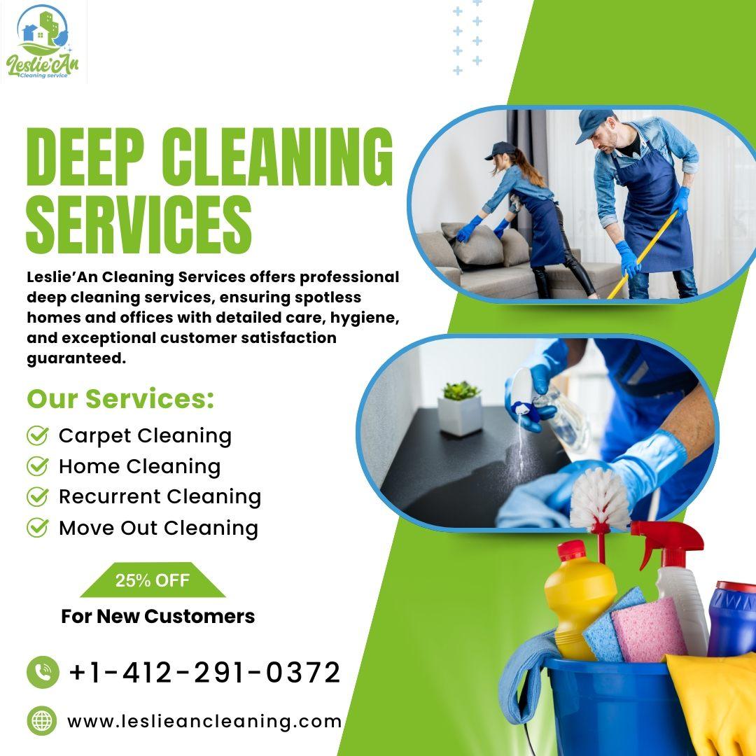 Deep Cleaning Services in Pittsburgh PA