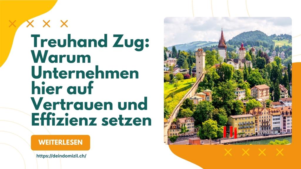 treuhand zug, gmbh gründen schweiz, firmendomizil zug