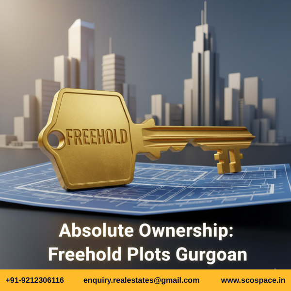Explore the best commercial property in Gurgaon with prime freehold commercial plots