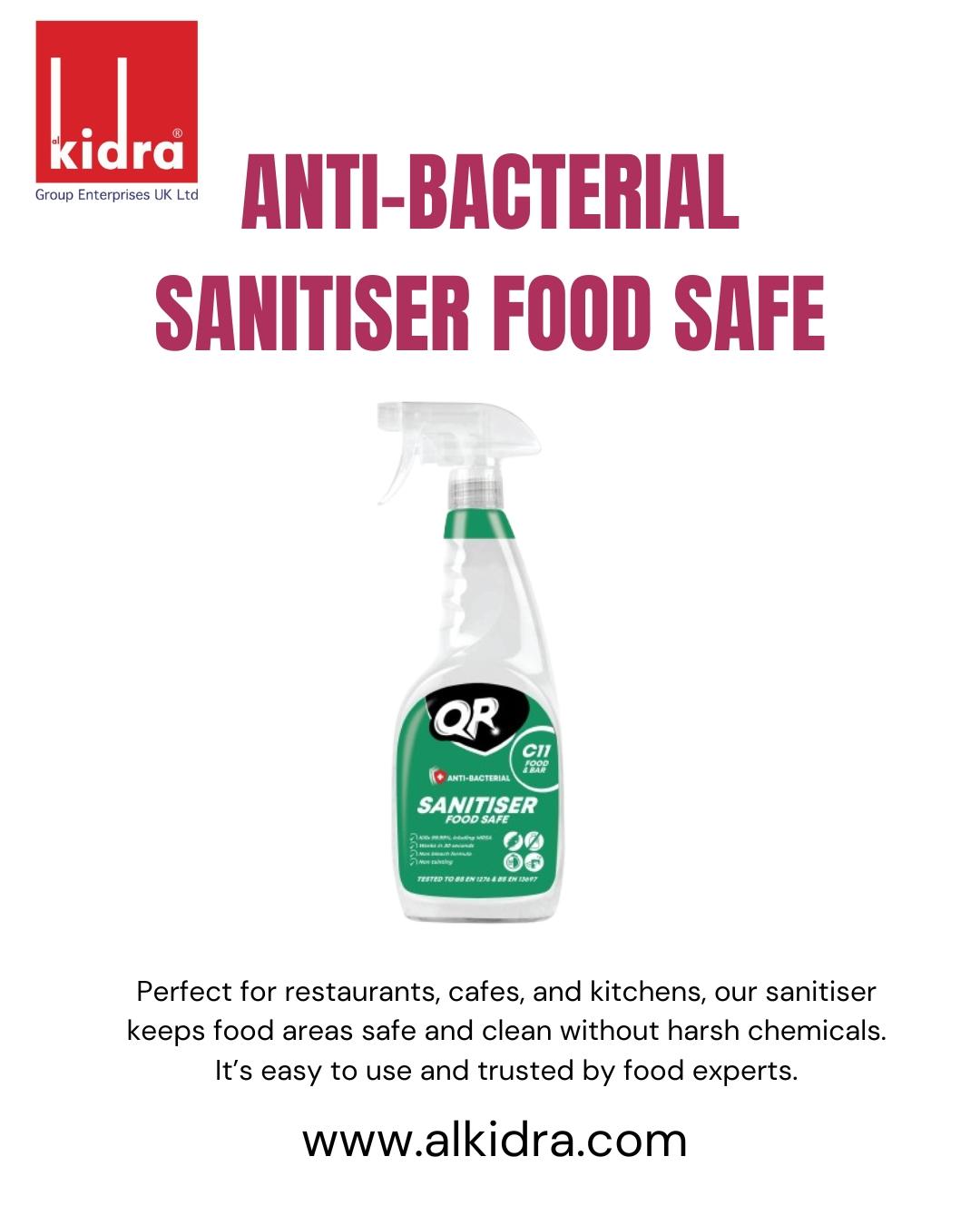 Anti-Bacterial Sanitiser Food Safe