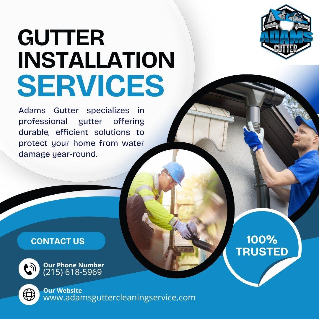 Gutter Installation Services in New Jersey