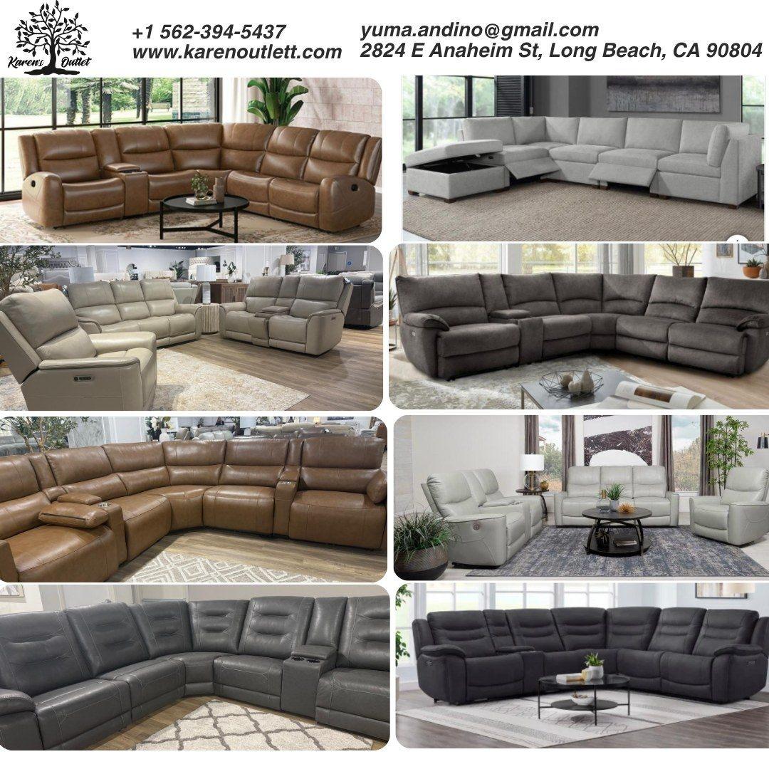 Leather Sofa in Long Beach