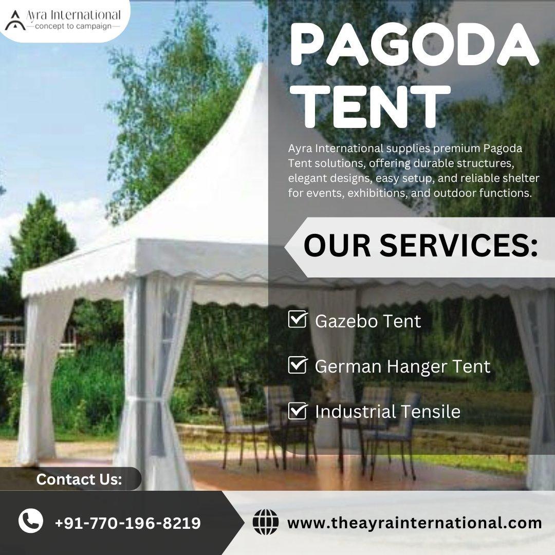 Pagoda Tent Manufacturer in Noida