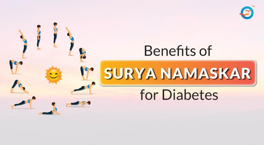 Benefits of Suryanamaskar for Diabetes
