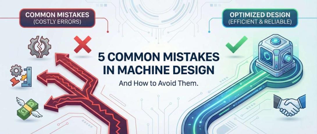 Machine Design Mistakes: DFM & Mechanical Engineering Guide