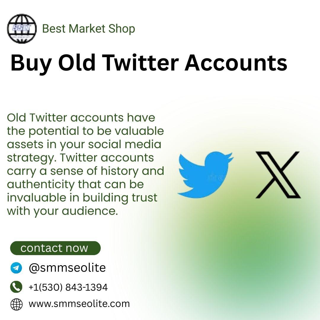 Old Twitter Accounts Full DM Verified USA, UK Account, High Quality Profile, Email Number Verified, Old PVA With Followers fully verified If you Need so contact us, Telegram: @smmseolite Whatsapp: +1(530) 843-1394