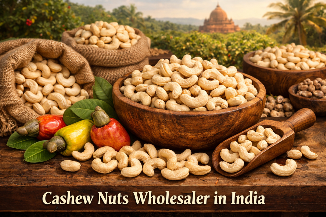 Cashew nuts wholesaler in India
