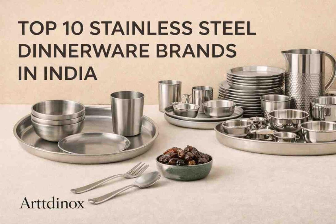 Stainless Steel Dinner Set