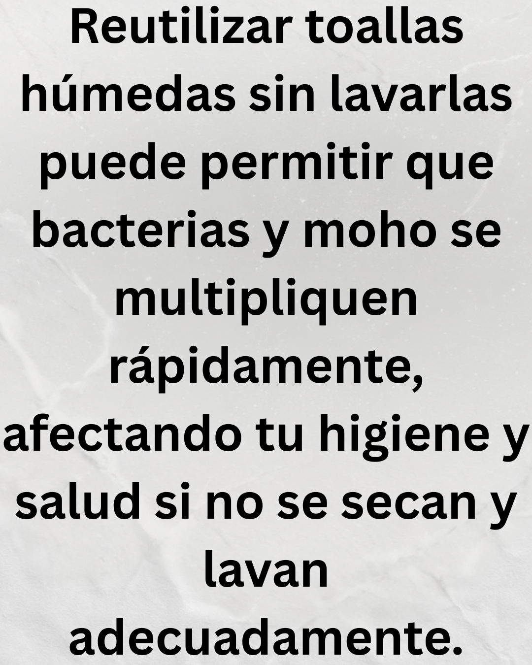 Este hábito común de usar la toalla podría poner en riesgo tu salud