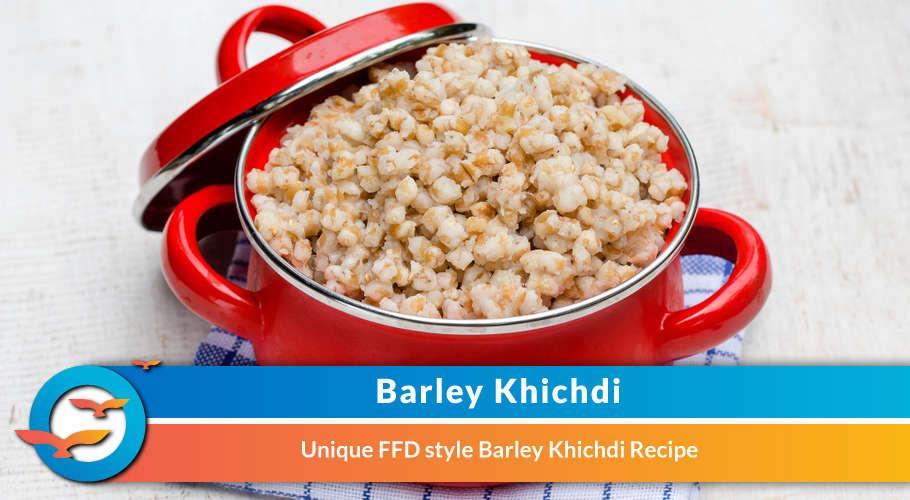 barley khichdi recipe