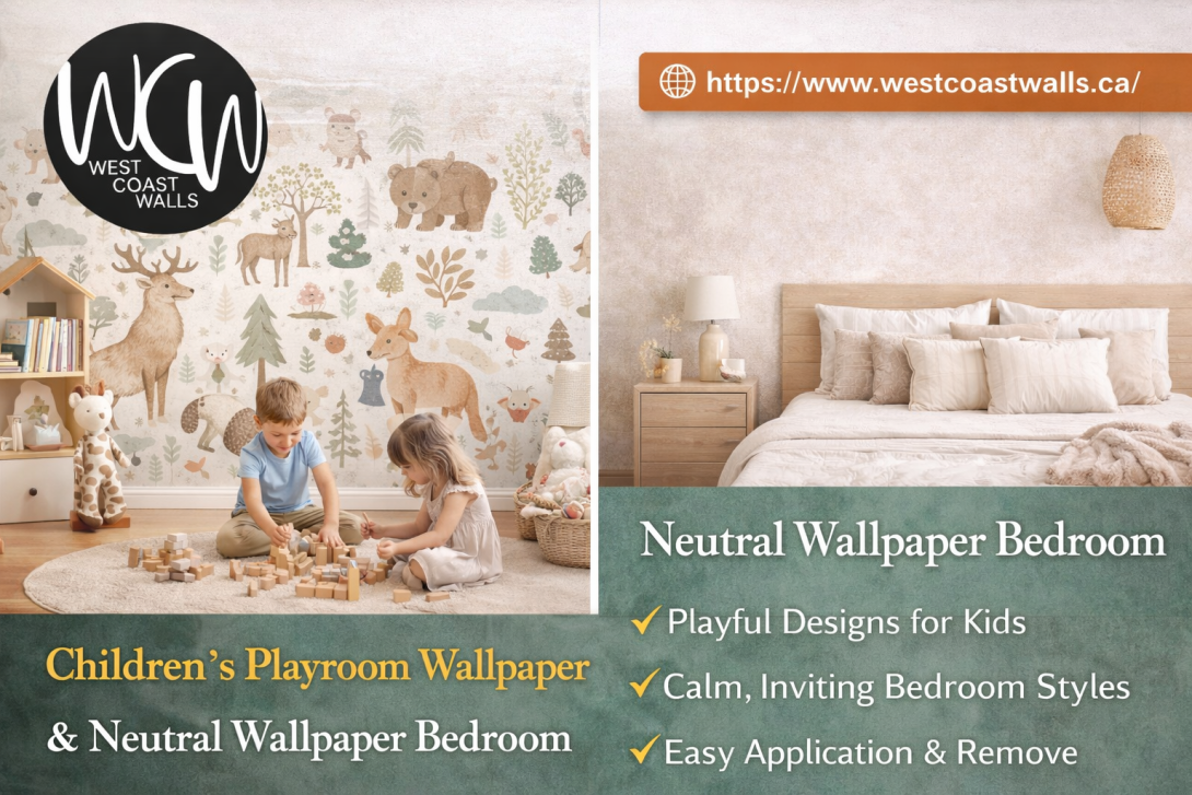 childrens playroom wallpaper & neutral wallpaper bedroom