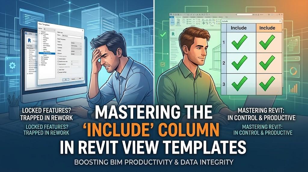 What is a ‘View template’ and how to create it in Revit?