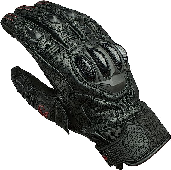 leather motorcycle riding gloves